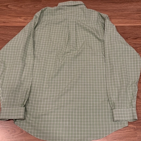 Brooks Brothers Green Striped L/S Dress Shirt L - Picture 6 of 6